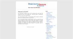 Desktop Screenshot of democraticfreedomcaucus.org